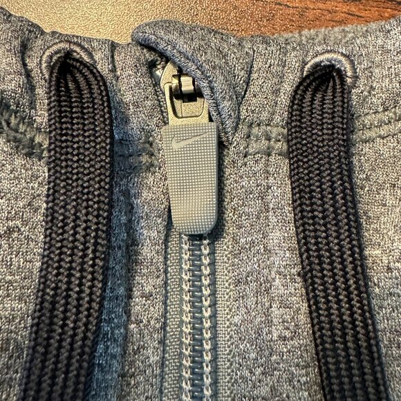 Nike All Time Full-Zip Therma Training Hoodie Grey 683656-012 Women’s Small - Picture 12 of 12